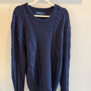 Polo by Ralph Lauren Men's Navy Sweater